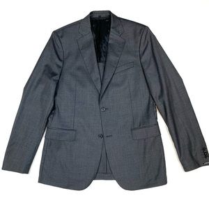 J. Lindeberg x Loro Piana Wool Donnie Soft Legend Blazer Jacket Gray EU 50 L